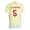 Spania Robin Le Normand 5 Borte EM 2024 - Herre Fotballdrakt